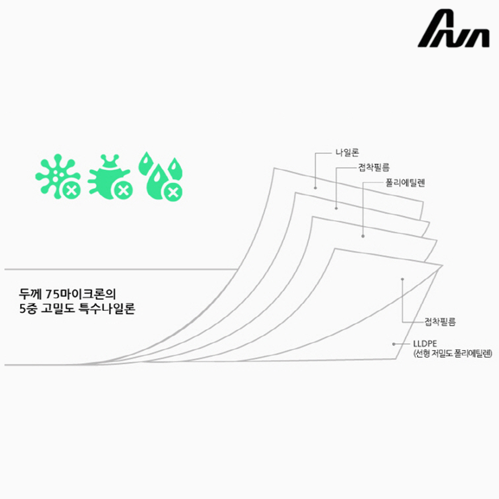 슬림백 무펌프 압축팩 여행용 파우치 국산 10매 - 상세 이미지 4