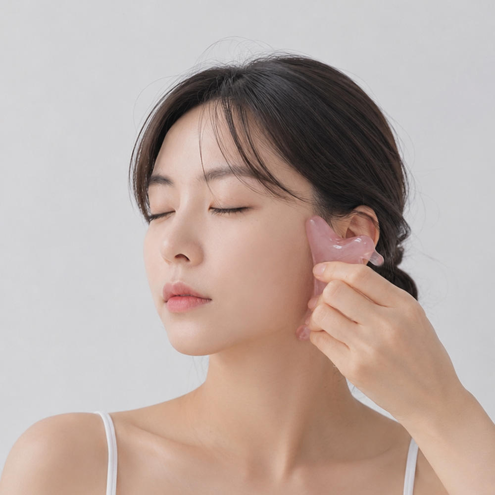 플림 하트멀티괄사 얼굴 두피 바디 괄사 마사지기 림프순환마사지 - 상세 이미지 5
