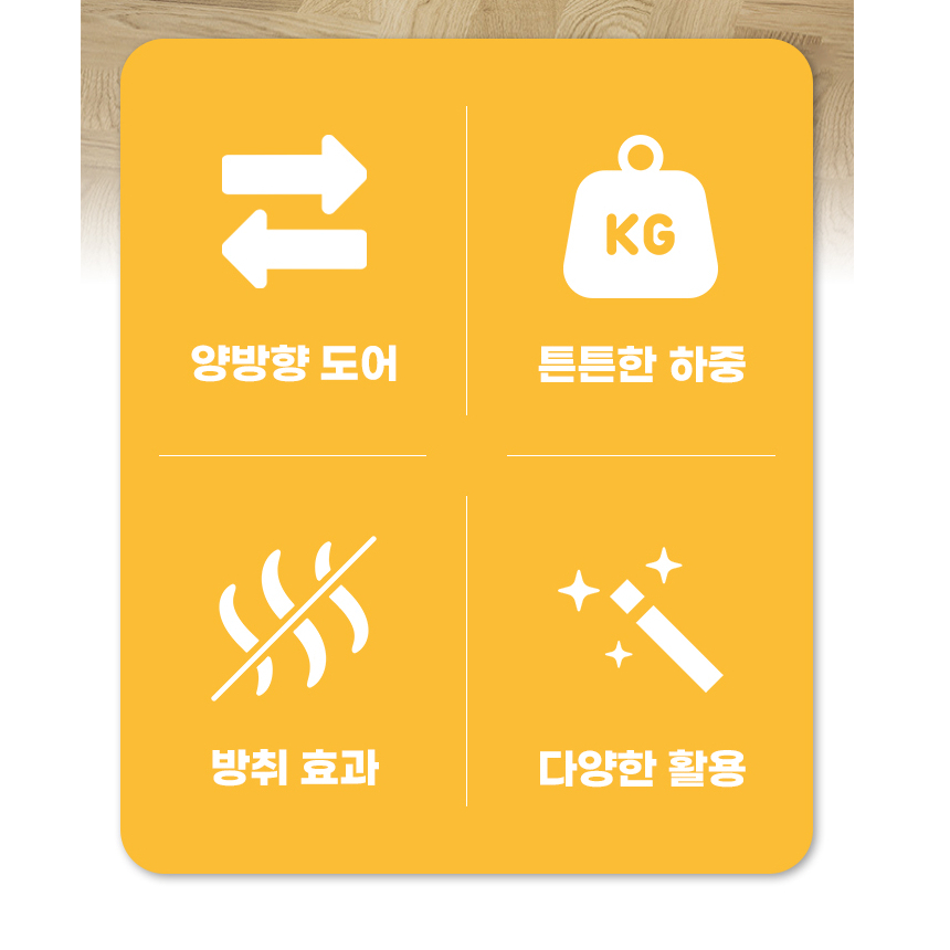 주방 걸이형쓰레기통 무타공 붙이는 벽걸이 음식물 휴지통 미니 소형 10리터 싱크대 부엌 - 상세 이미지 4
