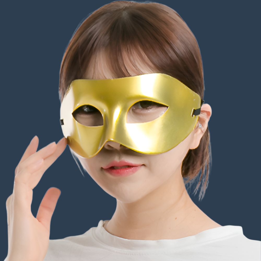 플라스틱가면 베네치아가면 얼굴 뮤지컬 반쪽 무도회 - 상품 이미지