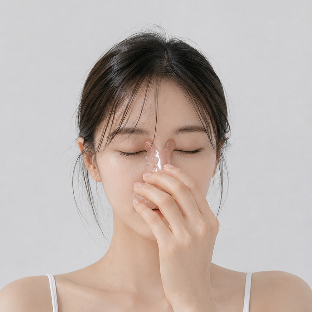 플림 하트멀티괄사 얼굴 두피 바디 괄사 마사지기 림프순환마사지 - 상세 이미지 4