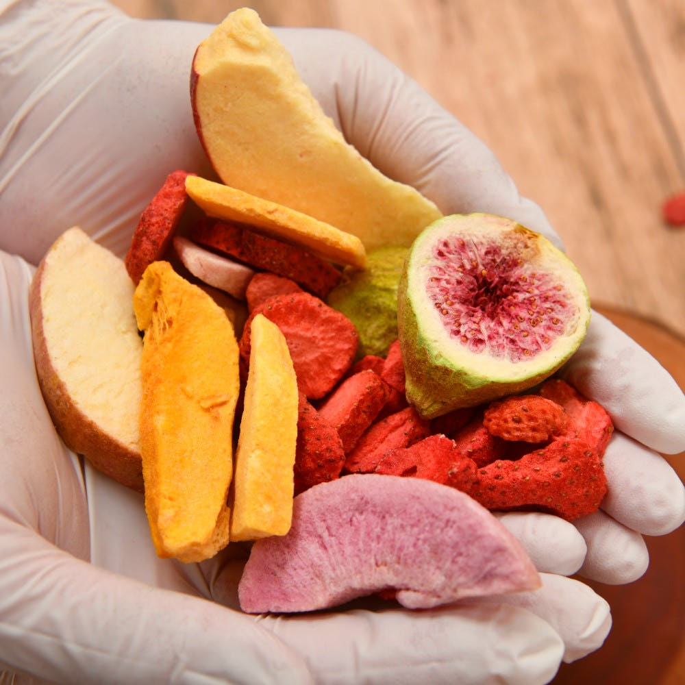 프리미엄 딸기 망고 복숭아 무화과 사과 동결건조 믹스 과일칩 35g, 2개 상세 이미지 7