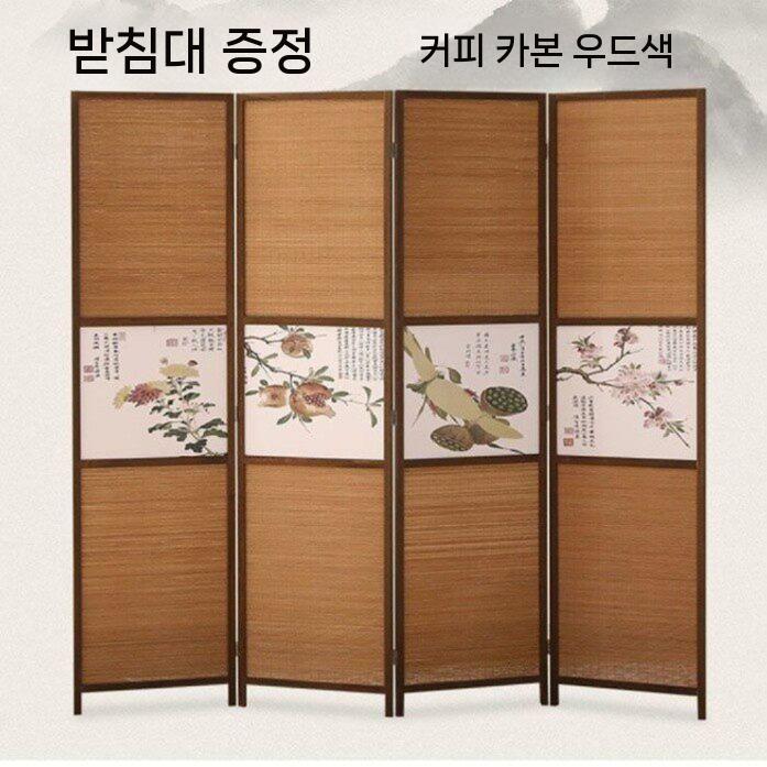 한옥 파티션 인테리어 병풍 간살 카페 가림막 소품 가벽 180x50cm 5단 이미지 6