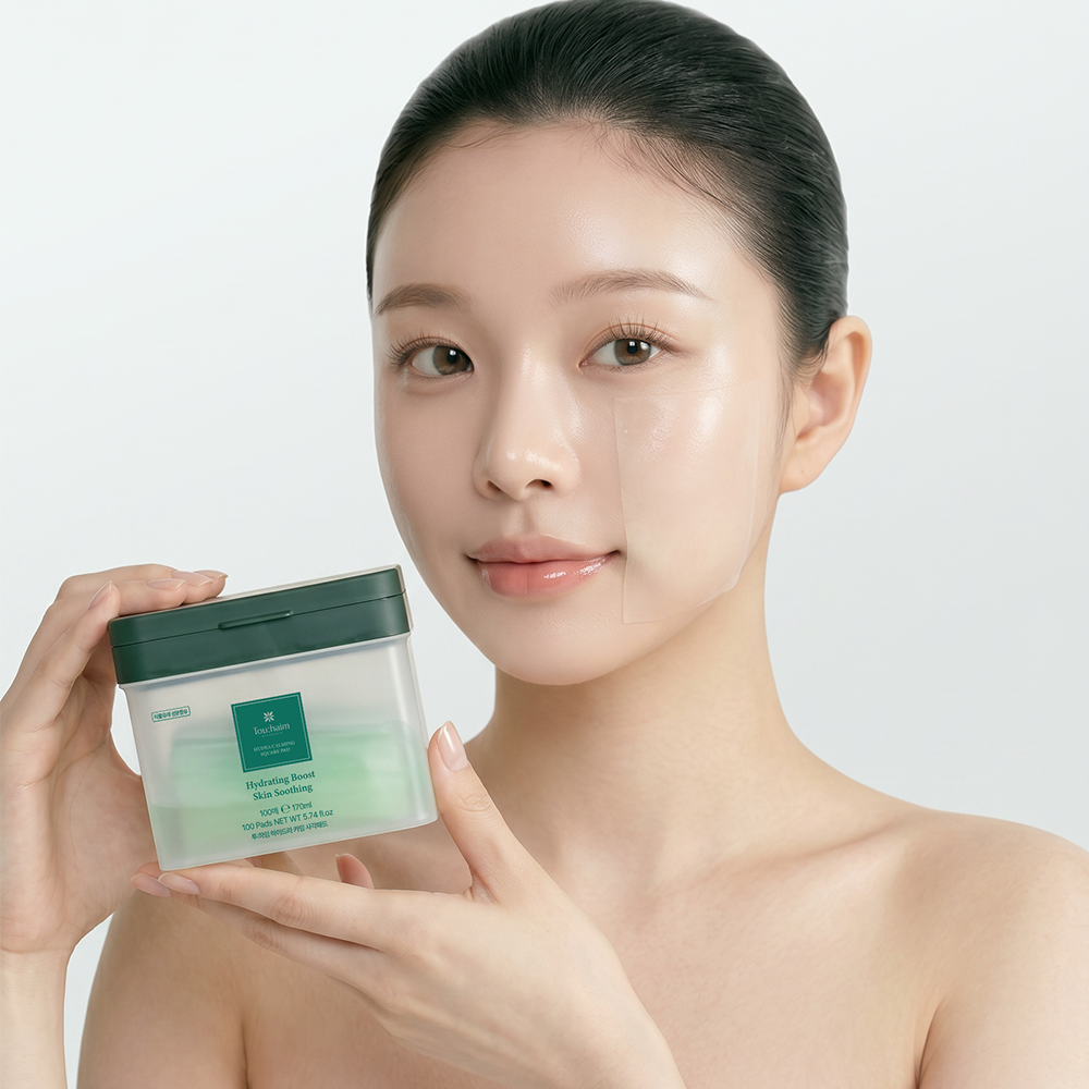 프리미엄 수분 진정 사각패드 100매 (투하임 하이드라 카밍패드) 이미지 7