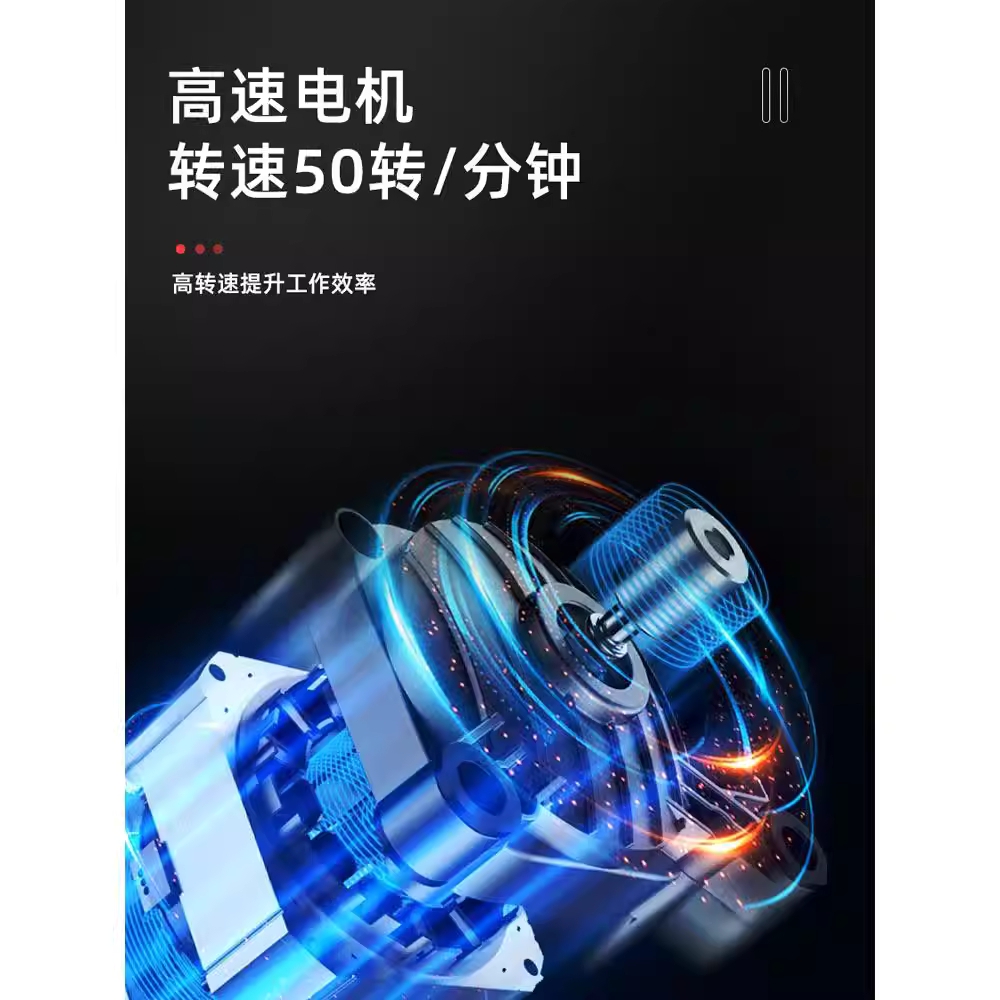 자동 랩핑기 턴테이블 공업용 물류 화물 비닐 포장기 - 상세 이미지 5