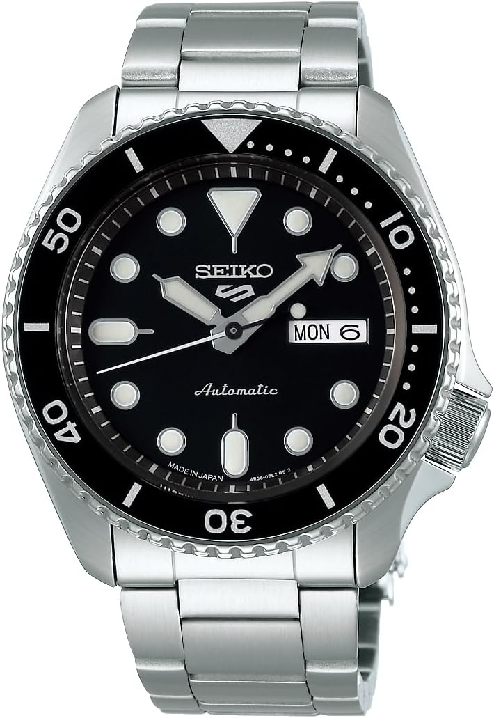 세이코 5 스포츠 SKX 오토매틱 남성 손목시계 메탈 블랙 SBSA005 - 상세 이미지 2