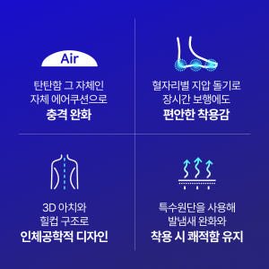 아치닥 족저근막염 깔창 발뒤꿈치 충격흡수 쿠션 운동화 안전화 구두 인솔 ... 솔직 후기 | 실사용자 리뷰 분석 - 상품 이미지 4