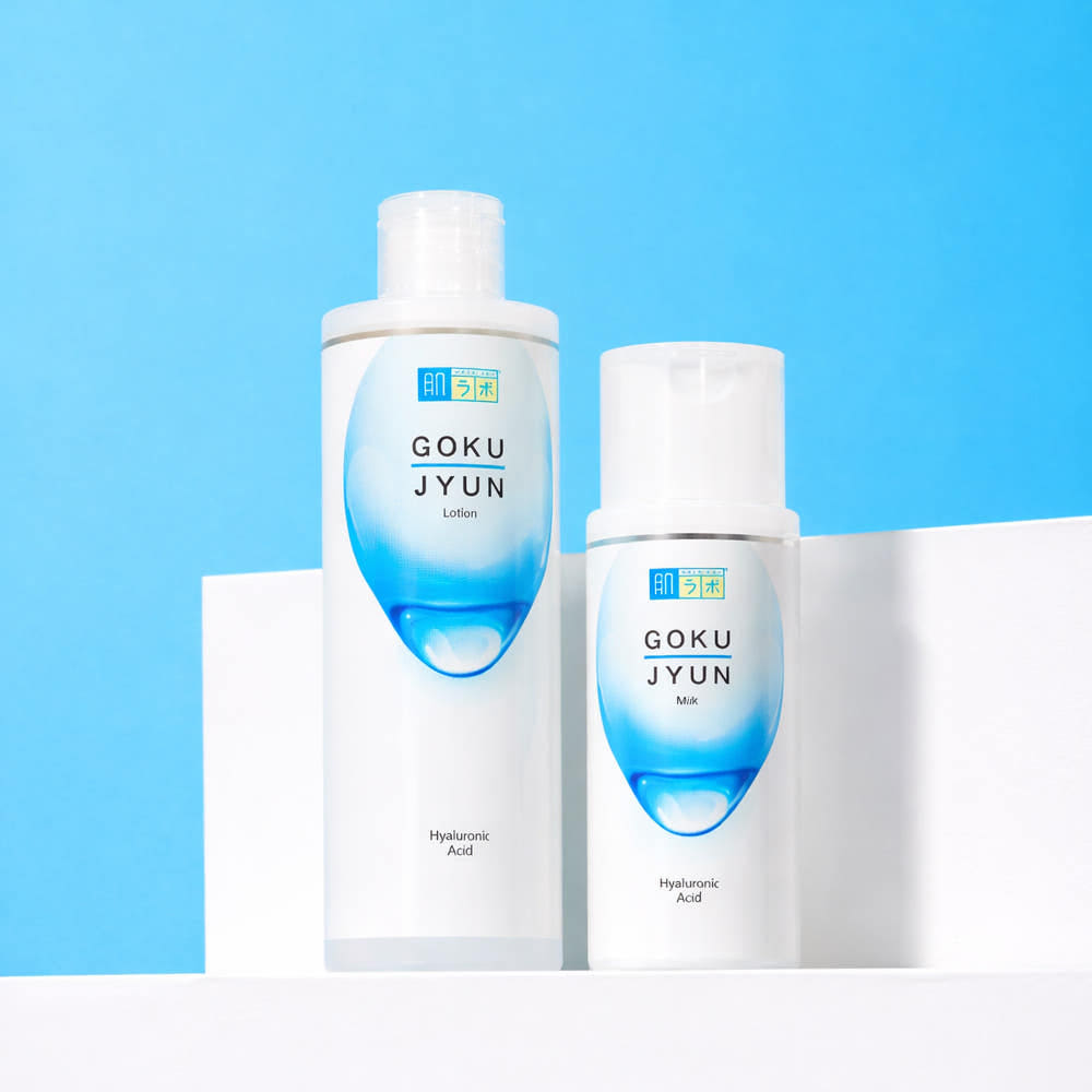 [증정/리본장바구니] 하다라보 고쿠쥰 2종 세트, 로션 300ml + 밀크 140ml - 상세 이미지 2