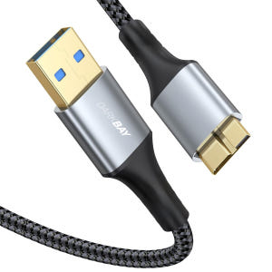다크베이 USB A to 마이크로B 외장하드 케이블 0.25m 개봉기 | 실사용 후기 - 상품 이미지 1