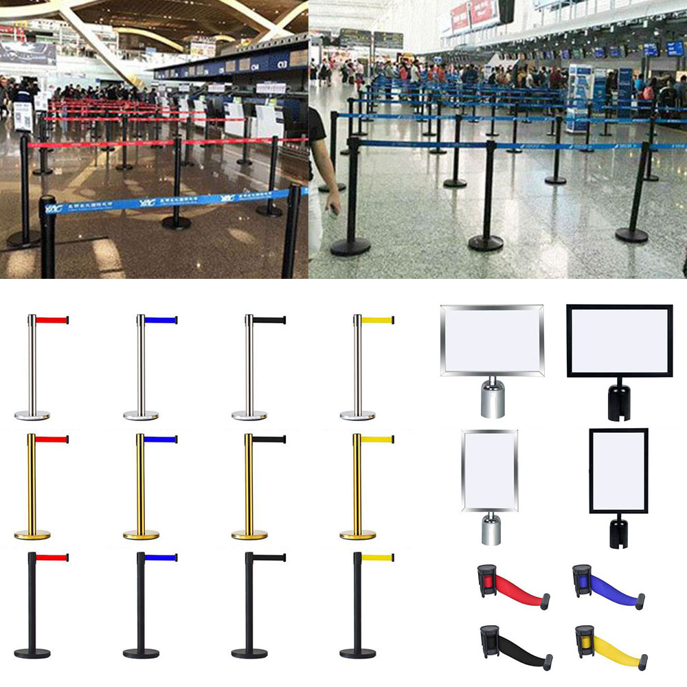 상업용 벨트 차단봉 공항 행사장 안전 자동 가이드 라인 - 상품 이미지
