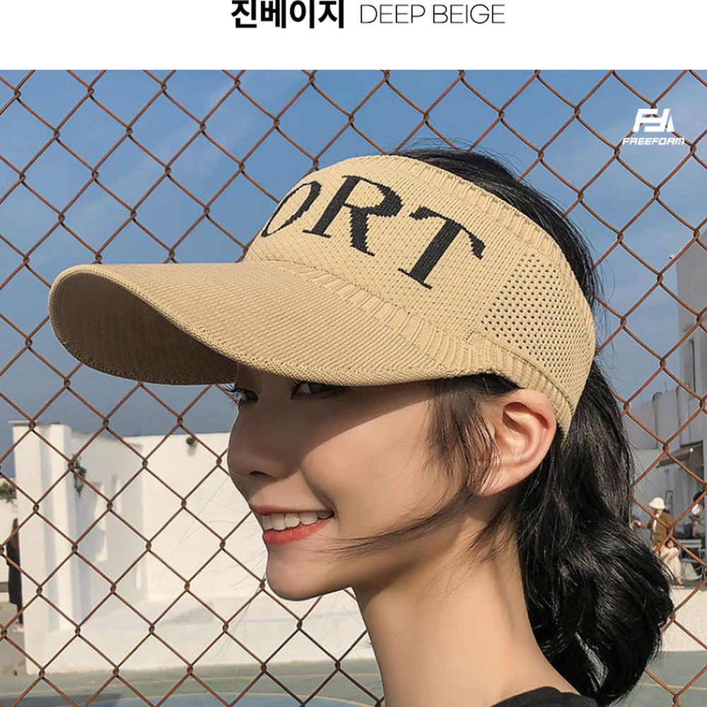 넓은챙야외활동골프모자 테니스스포츠모자 스포츠용골프선캡 5색 - 상세 이미지 4