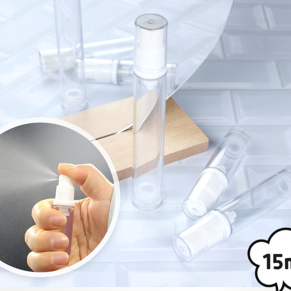 투명화장품소분분사형용기 휴대용미스트분사미스트용기 여행용여행준비물 15ml - 상세 이미지 4