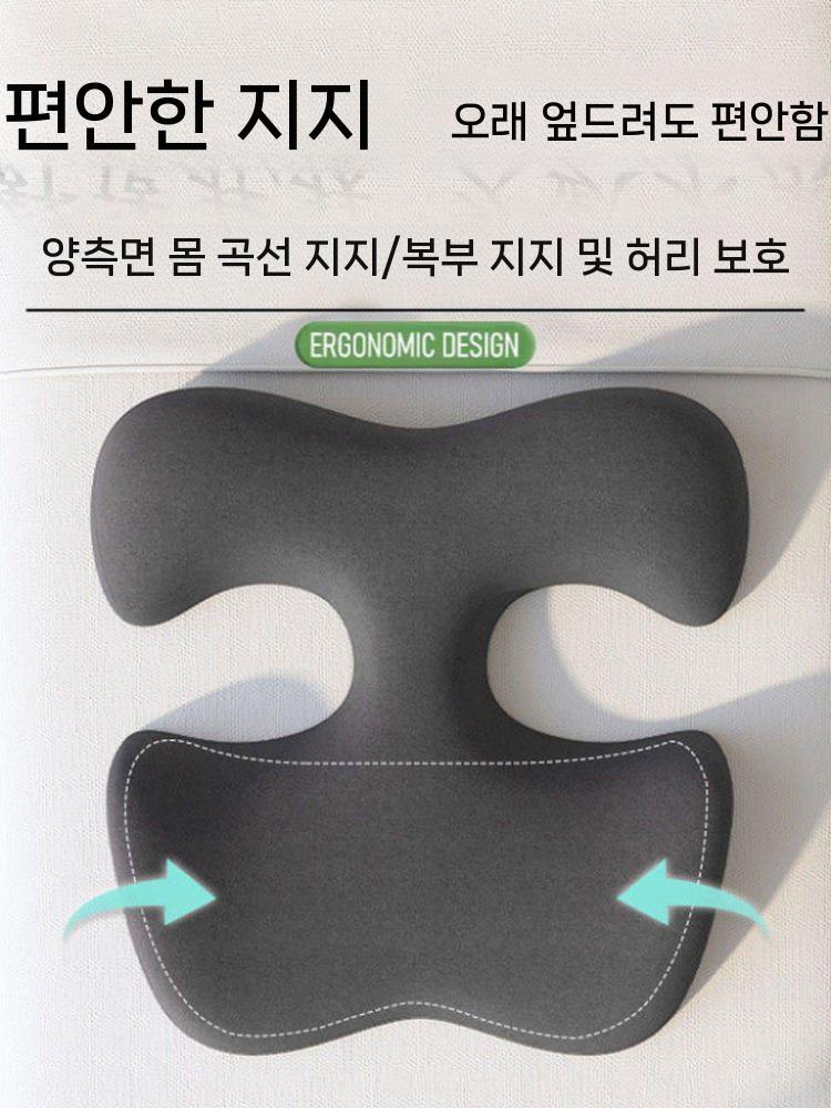 미용실 마사지 얼굴 베개 가슴 쿠션 패드 받침대 짙은 회색 - 상세 이미지 5