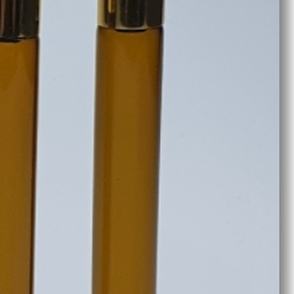 휴대용화장품정리 갈색유리여행용롤링볼공병 금색뚜껑소분용마사지공병 10ml 3개 - 상세 이미지 4