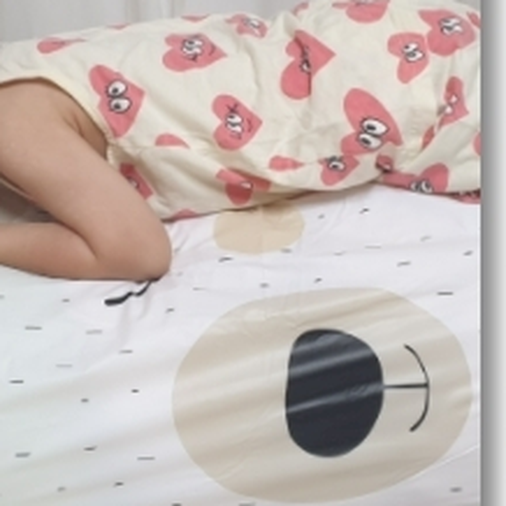 습기차단대형보관팩 곰돌이브라운침구수납이불보관팩 대형옷장정리이불정리파우치 70cm - 상세 이미지 4