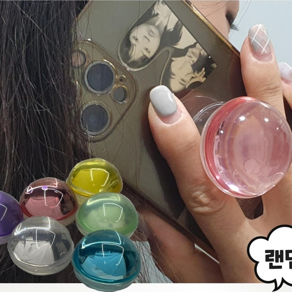 2단높이조절 핸드폰안정적핑거그립 영상시청스마트톡 랜덤색상 - 상세 이미지 4