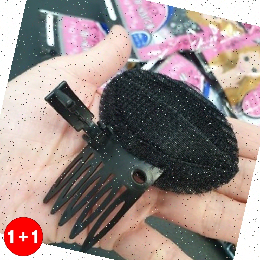 볼륨헤어핀 헤어핀 정수리 볼륨 스타일링 똑딱핀 간편 집게핀 헤어집게핀(주문의2배수량 배송) - 상품 이미지