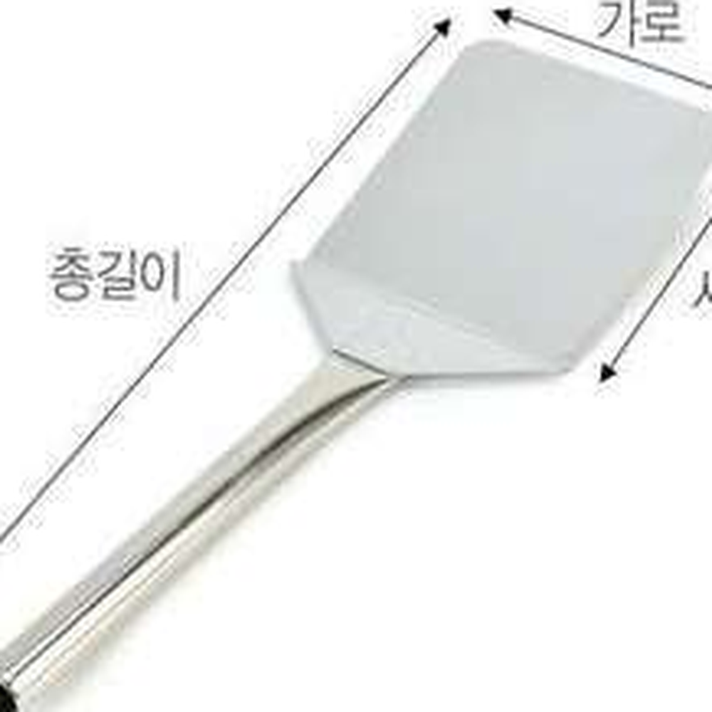 업소용주방철판요리파전뒤집개 식당용볶음요리스텐뒤집개 친환경스텐전굽기용 중 - 상세 이미지 3