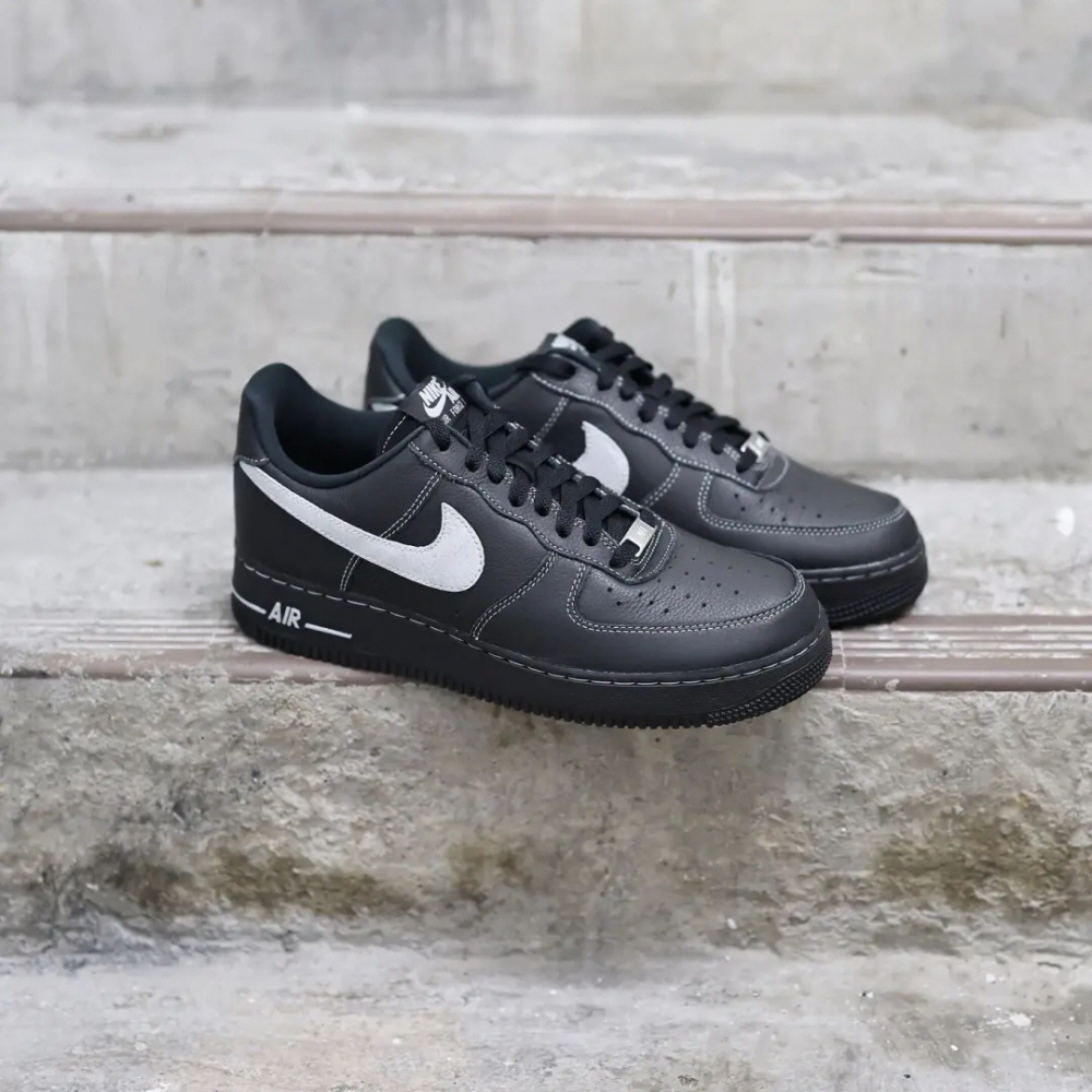 나이키 에어 포스 1 LV8 스니커즈 블랙 울프 그레이 HQ2037-006