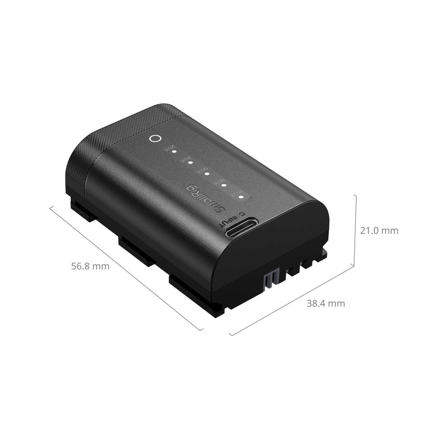스몰리그 Canon LP-E6P용 USB-C 충전식 카메라 배터리 (잔량 디스플레이) 5298 이미지 7