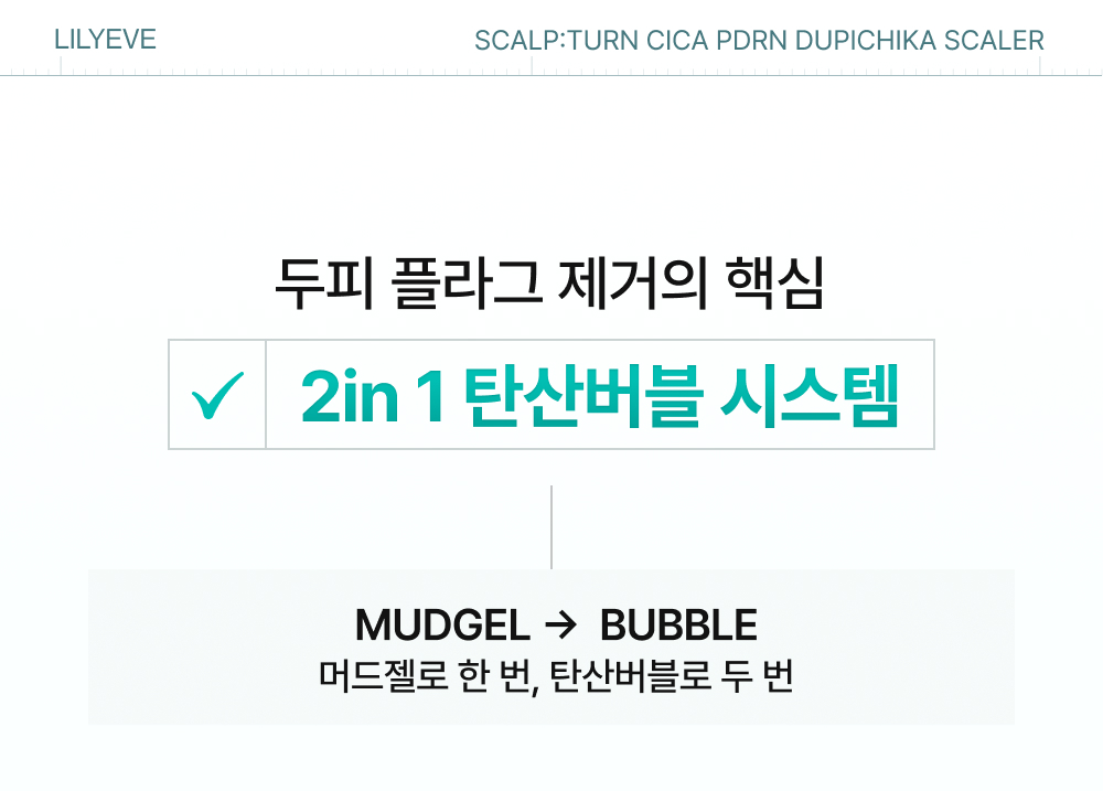 LILYEVE Scalpturn Cica PDRN Scalp Scaler - description 11