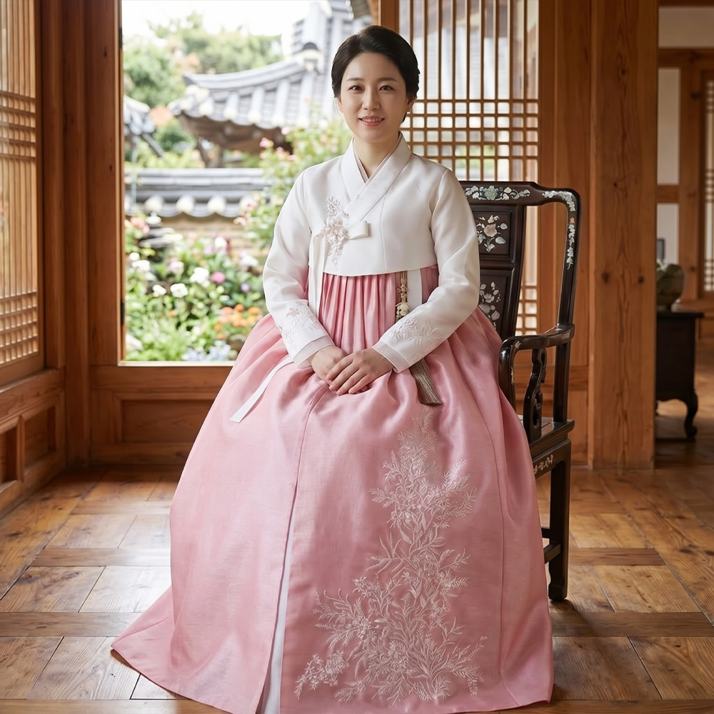 궁 한복대여 혼주 결혼 여자 고급 칠순 신부 가족 단체 하객 28종 상품 이미지