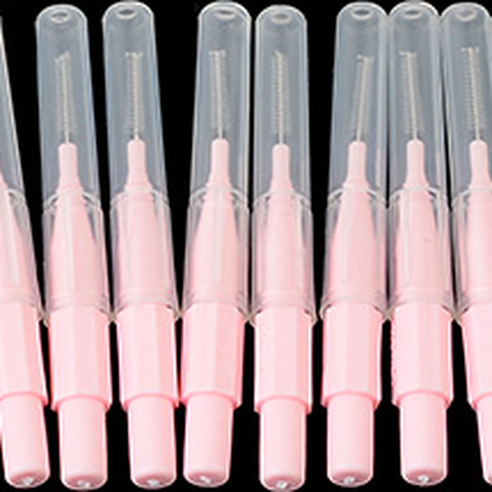 잇몸관리휴대용구강관리용품 개별포장치아사이치간칫솔 교정치아임플란트치실 0.4mm 0.7mm 20개 - 상세 이미지 2