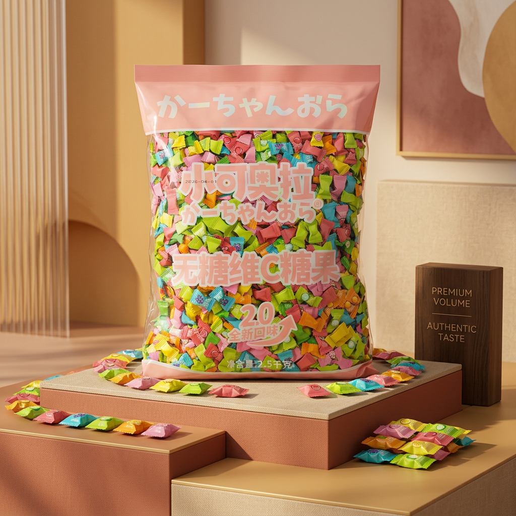 [대용량] 샤오커오라 캔디 사탕 시즌2 트로피칼 베트남 무설탕 간식 비타민C 2.5kg - 상세 이미지 3