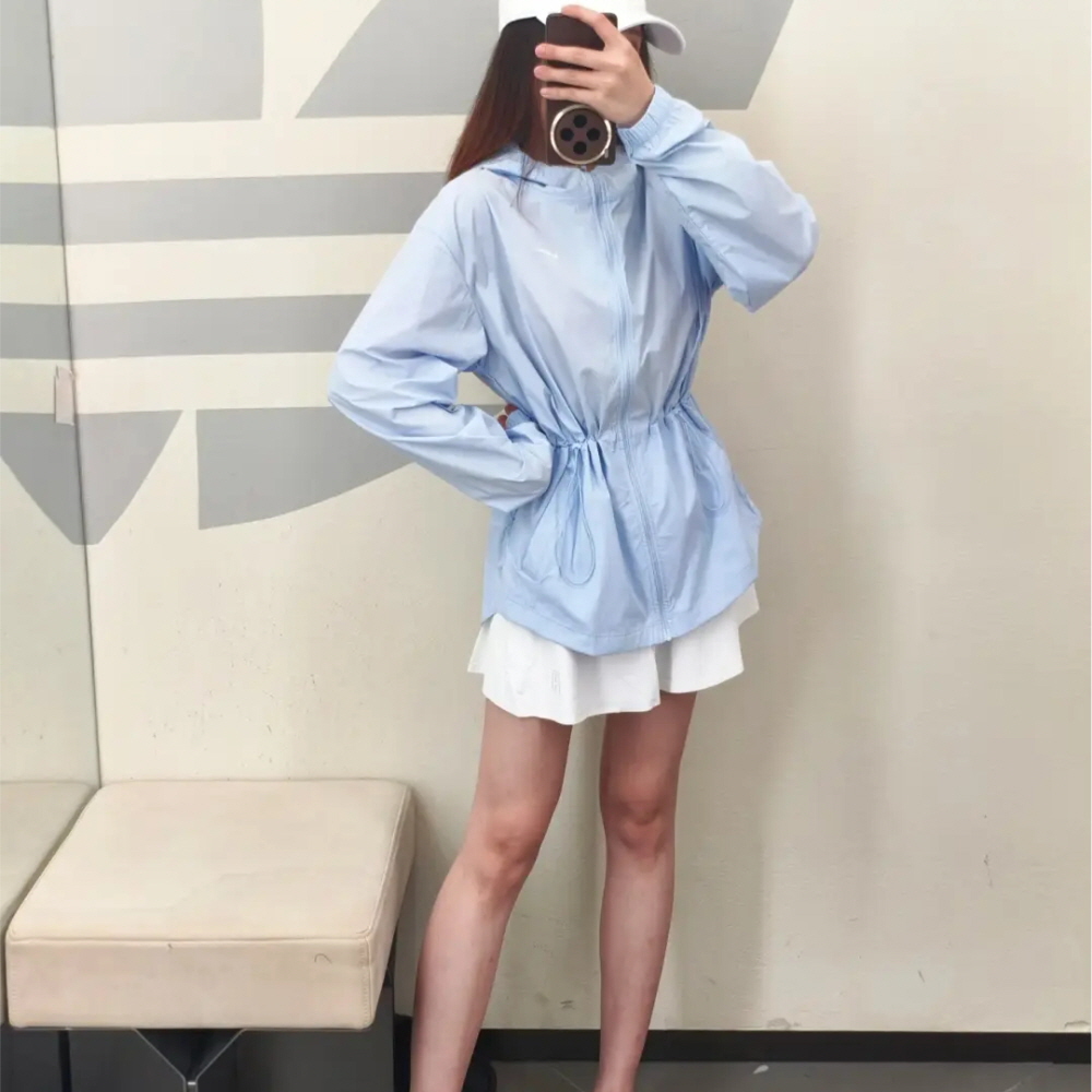 나이키 원 UV 후드 집업 바람막이 자켓 블루 IF1167-412 - 상세 이미지 2