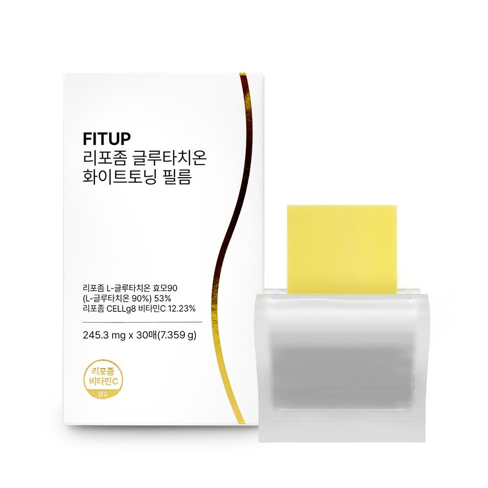 핏업 리포좀 글루타치온 화이트토닝 필름 254.3mg 30매, 3개 - 상세 이미지 2