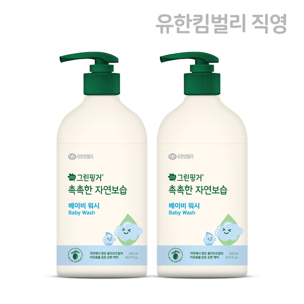 그린핑거 촉촉한 자연보습 베이비 워시 500ml X 2EA 가격 비교 그린핑거 스토어 그린핑거 촉촉한 자연보습 베이비 워시 500ml X 2EA