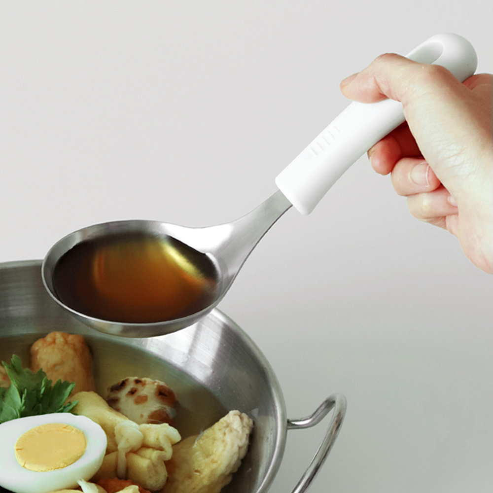 에센셜 스텐 304 앞접시 미니국자 / 다용도 서빙스푼 라면수저 조리도구 이미지 6
