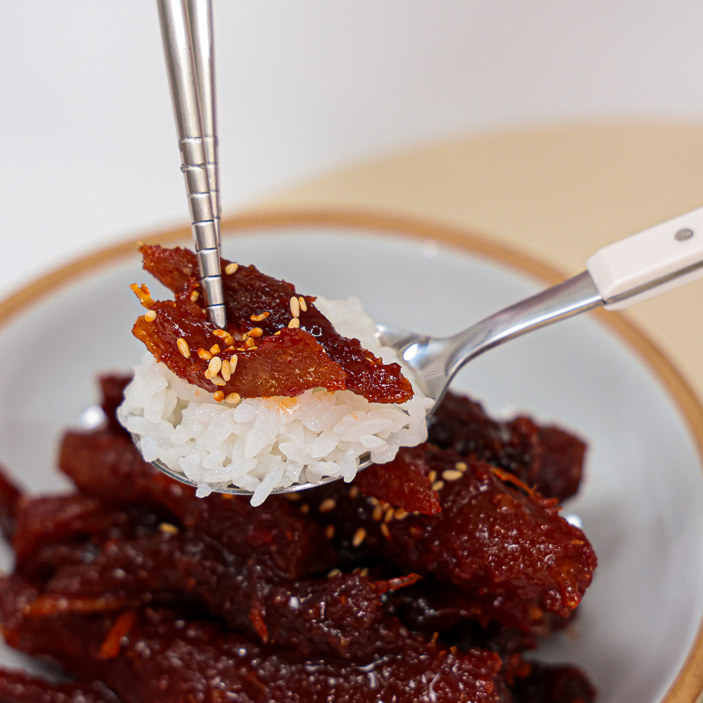 국산 더덕장아찌 고추장 무침 순창 진영희할머니 500g, 1개 - 상세 이미지 5