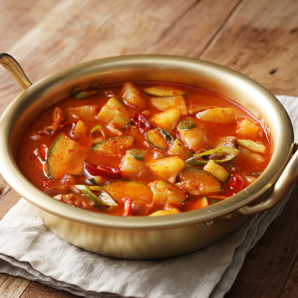 [푸딩픽] 원팩 고추장찌개 320g 밀키트 10분완성 캠핑 자취생 간편식 - 상세 이미지 2
