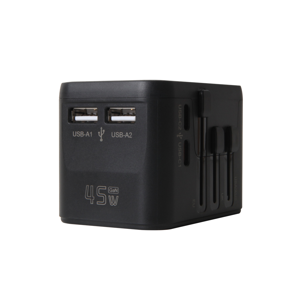 로제트 ROZET RV-530 여행용 멀티 어댑터 고용량 4포트 45W멀티탭, 해외여행 이미지 6