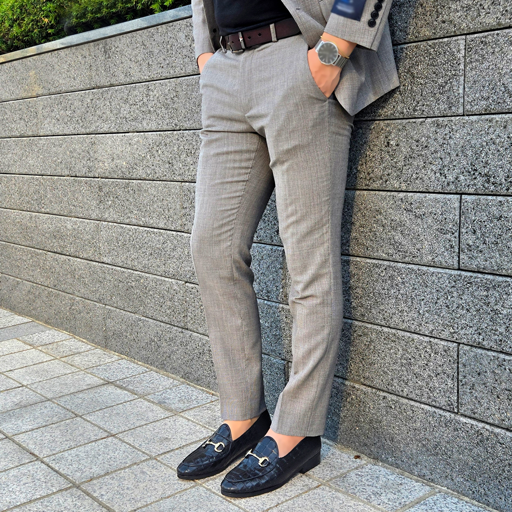 칼집 악어 소가죽 수제화 발이편한구두 240 290mm 이미지 7