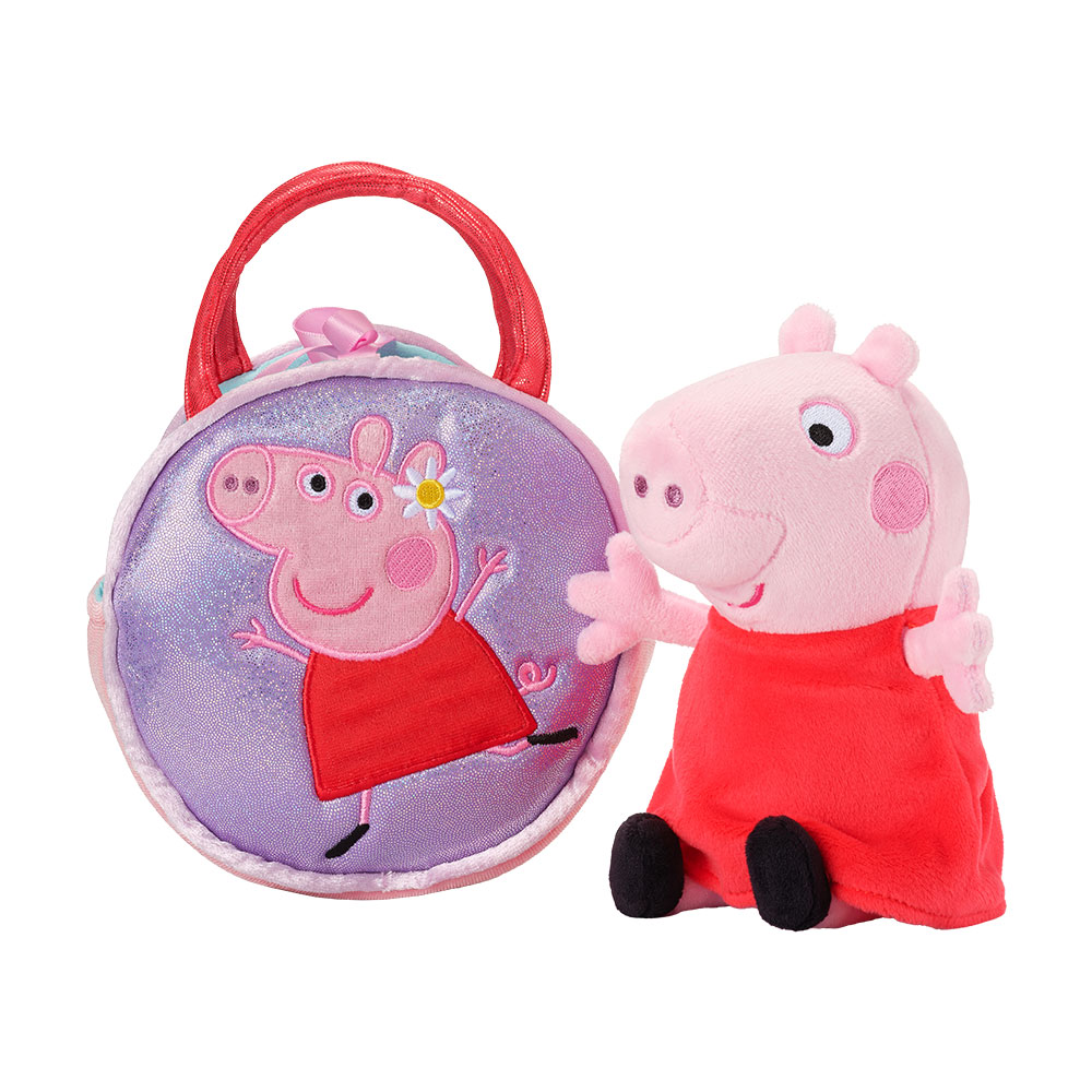 페파피그 베이비 에비 인형 가방 팬시팔스 PEPPA PIG 정품 20.3cm - 상품 이미지