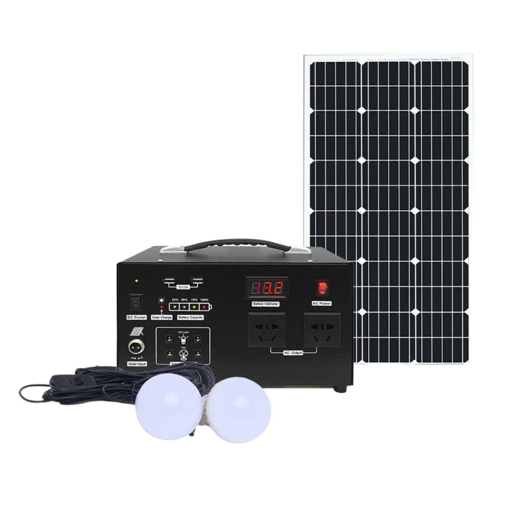 태양열 발전 세트 패널 충전지 태양광 배터리 가정용 300W - 상품 이미지