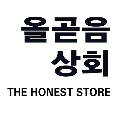 올곧음상회 스토어 로고