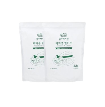 [글루텐프리] Glutenfree 푸드림스 제과용쌀가루, 밀가루대체 2.2kg, 2개 - 상품 이미지