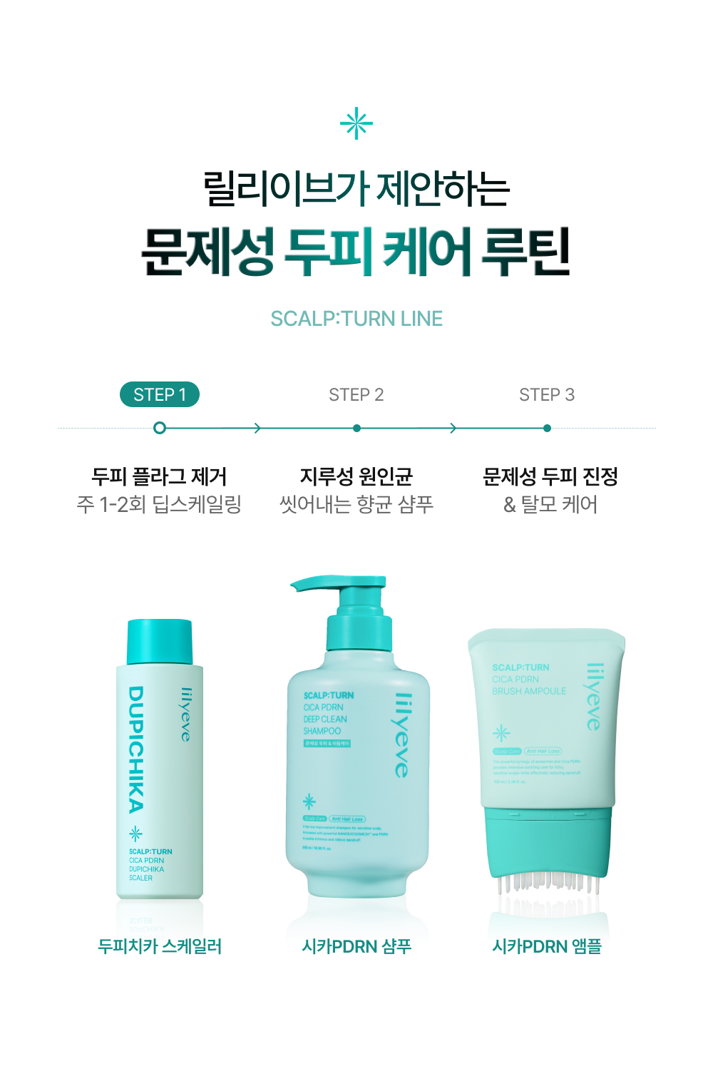 LILYEVE Scalpturn Cica PDRN Scalp Scaler - description 56