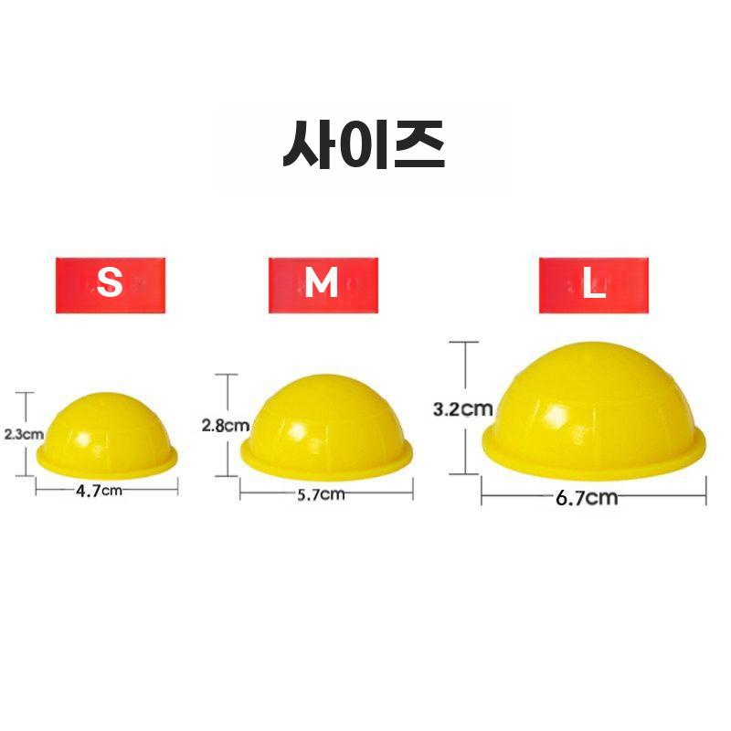 실리콘 흡입 컵 휴대용 온열 관리 겸용 마사지 세트 S-4.7 cm - 상세 이미지 4