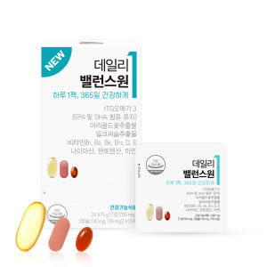 [6년 연속 1위] NEW 데일리밸런스원 rTG오메가3+밀크씨슬+루테인 ... 맛있게 먹은 솔직 후기 - 상품 이미지 1