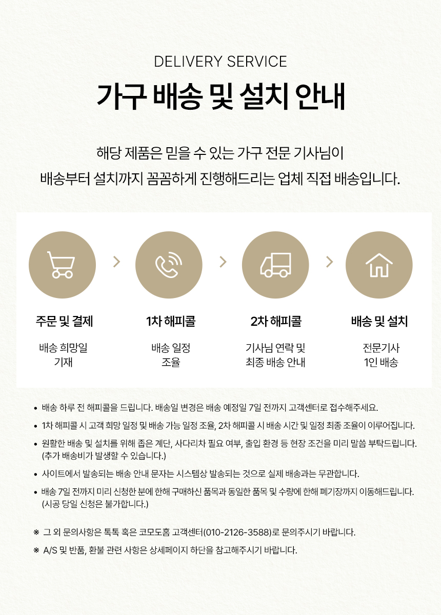 코모도홈 하이그로시 거실 소파 원형 테이블 도트 800mm, 아이보리 화이트