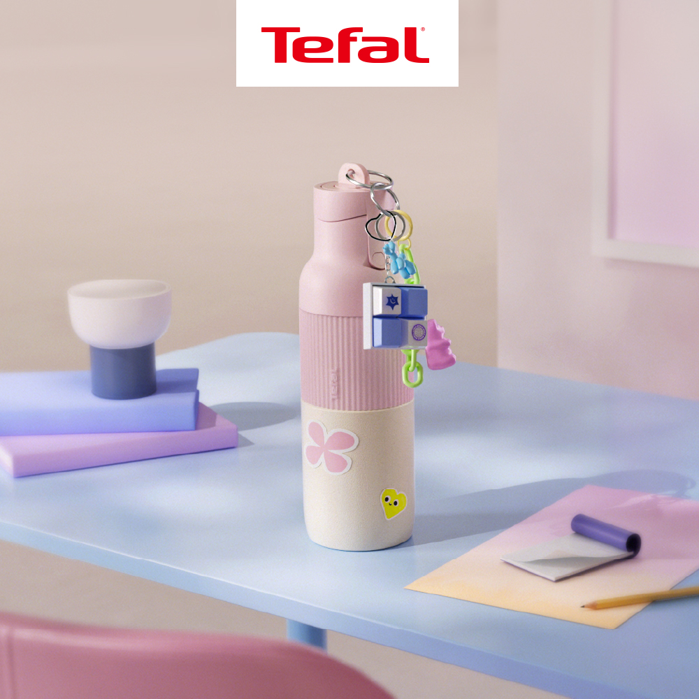 테팔 BE YOU 비유 스텐 텀블러 플립 500ml 원터치 보온 보냉 위생 휴대용 - 상세 이미지 5