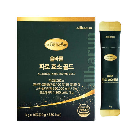 ALLBARUN 파로 효소 골드 3g x 30포 1개
