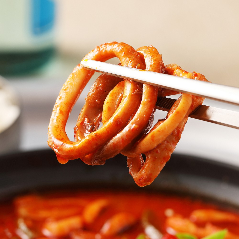 [푸딩픽] 원팩 오징어찌개 180g 밀키트 10분완성 캠핑 자취생 안주 - 상세 이미지 2