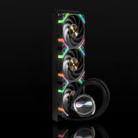 발키리 GL360 ARGB CPU 수냉쿨러 블랙