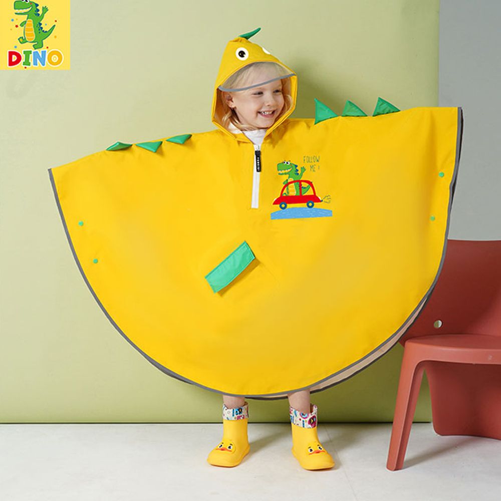초등학생 우비 저학년 어린이집 아이 판초우의 캐릭터 레인자켓 - 상세 이미지 2