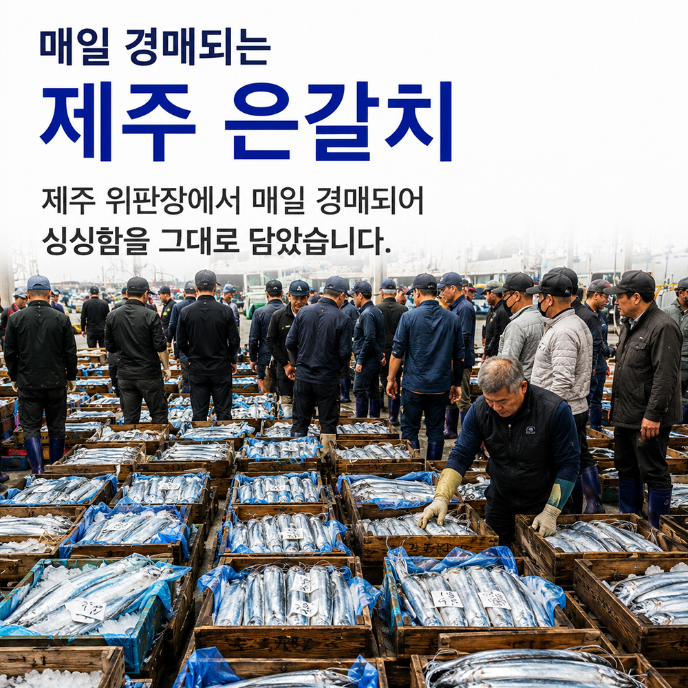 100년보다깊은 제주 은갈치 손질갈치 550g 4팩 국내산 제주갈치 진공포장 - 상세 이미지 5
